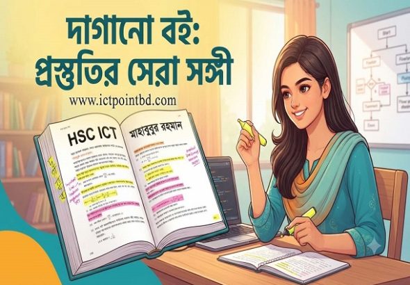 HSC ICT Book By Mahabubur Rahman|| দাগানো বইয়ের পিডিএফ